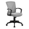 Monarch Specialties Office Chair, Adjustable Height, Swivel, Ergonomic, Armrests, Computer Desk, Work, Metal, Grey I 7340
